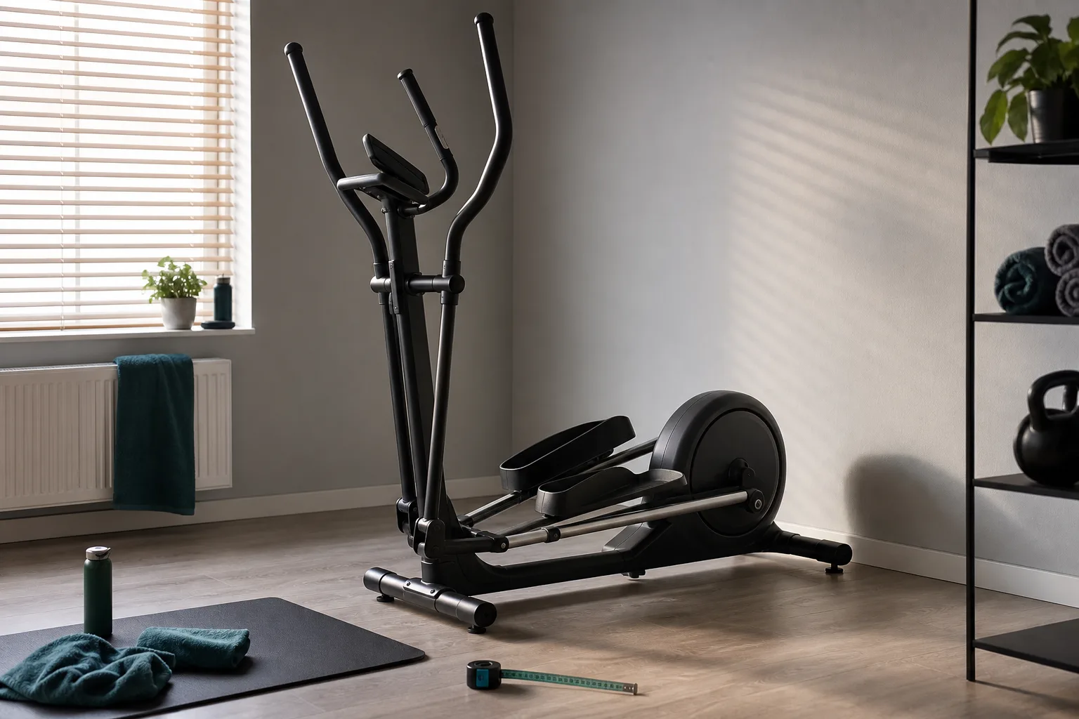 Neutral crosstrainer i Abilica-stil med måttband