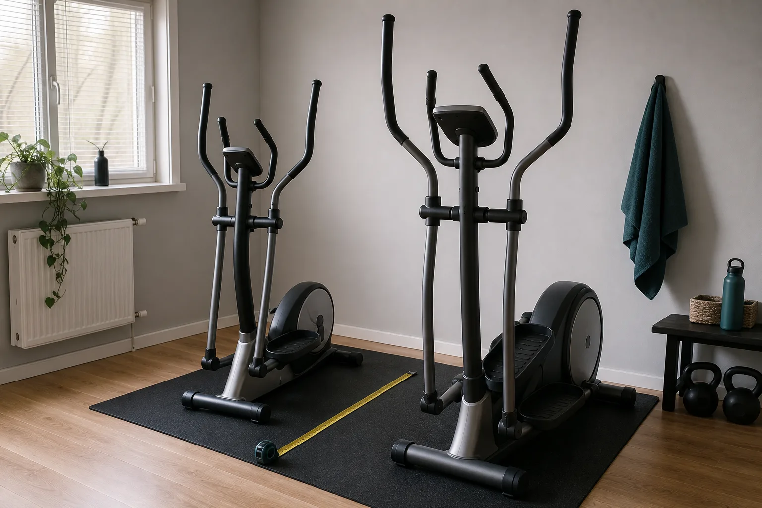 Master Fitness CR30 och Titan Life C35 sida vid sida